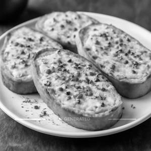 Chilli Cheese Garlic Bread (4 Pcs)