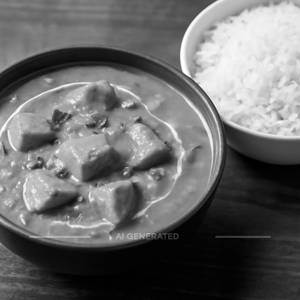 Paneer Butter Masala With Rice