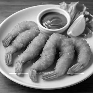 Golden Fried Prawns