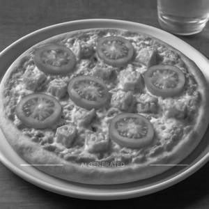 Tomato Paneer Pizza