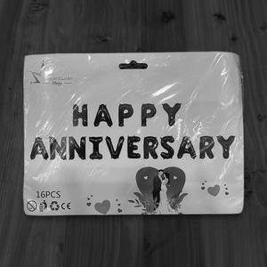 Anniversary Foil Banner