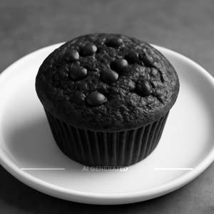 Eggless Chocolate Muffin
