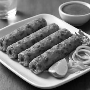 Chilly Onion Seekh Kebab