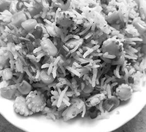 Popcorn fried rice