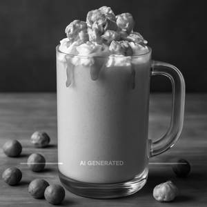 Hazelnut thickshake