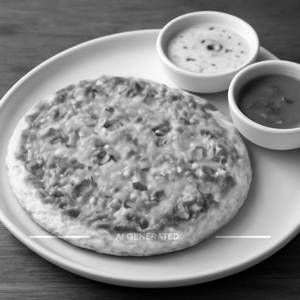 Cheese Chilli Onion Uttapam