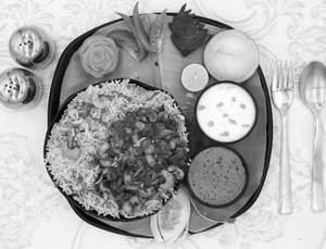 Cashewnut Chicken Fry Biryani