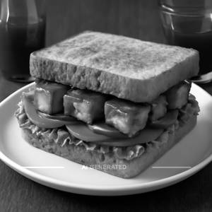Barbeque Paneer Sandwich
