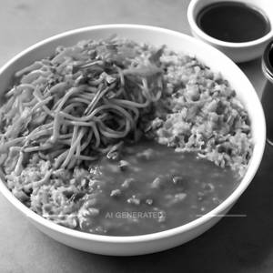 Veg Tripple Schezwan Noodles