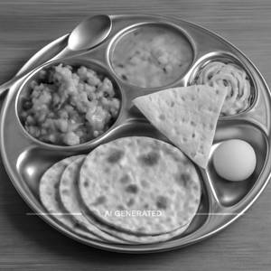 Aloo Gobi Thali
