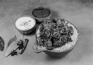 Tandoori Chicken Gravy Biryani