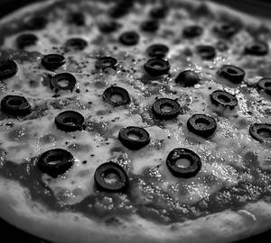 7" Jalpeno Olive Pizza