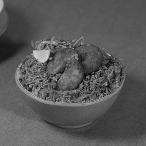 Aloo Patty Rice Bowl