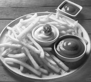 Plain fries