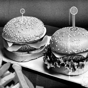 Cheese veg burger
