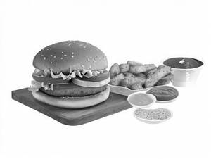 Thigh Tandoori Chicken Burger