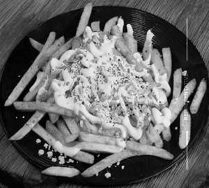 Cheese peri peri french fries