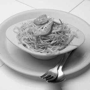 Schezwan veg noodles