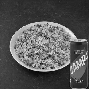 Hyderabadi Vegetable Biryani + Drink Combo