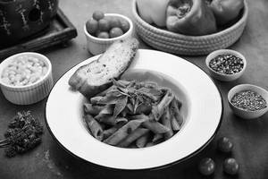 Pasta Penne Mixed Sauce Veg