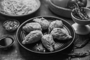 Chicken Momo Fried