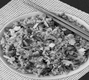 Pork hongkong fried rice