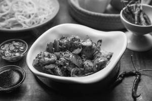 Green Chilli Chicken Dry