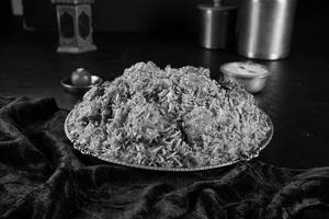 Hyderabadi Nawazish-e-Zafrani Gosht Biryani (Zafrani Mutton)(Spicy)