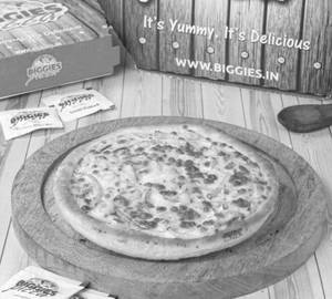 Veg Onion Corn Double Pizza