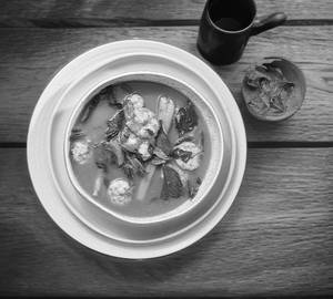 Red Thai Prawns Curry