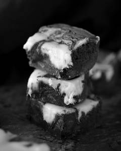 Brownie with Vanilla