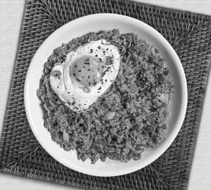 Egg korean fried rice