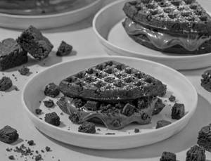 Nutella Brownie Waffle