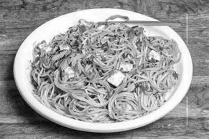 Butter paneer noodles