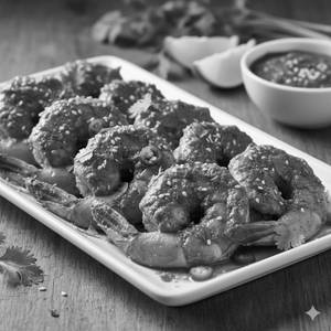 Coriander  prawns