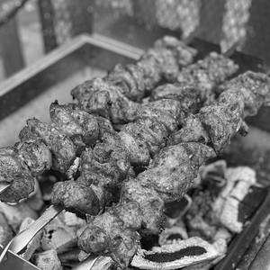 Black Spicy Chicken Kebab