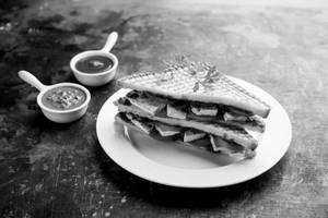 Paneer Takatak Sandwich