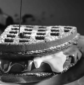 Triple Chocolate Waffle