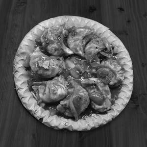 Chicken Tava Masala Momos [8 Pieces]