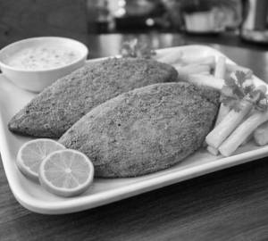 English style fish and chips