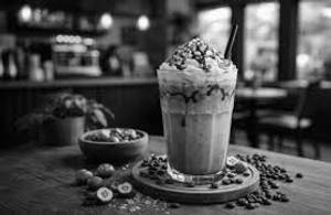 Hazelnut premium cold coffee
