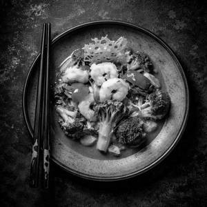 Prawn Cantonese Gravy Noodles