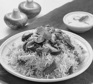 Mushroom Biryani