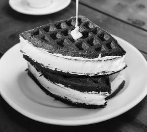 White Chocolate Waffle