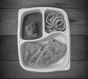 Chapathi (3) With Chicken Gravy