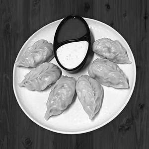 Chicken Steam Momos [8 Pieces]