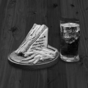 Sweet Corn Sandwich With Cheese + With 250Ml Cool Drink