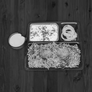 Egg Biryani  With  Raita