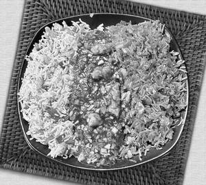 Chicken  chopper rice
