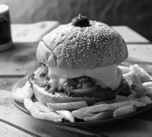 Cheesy burger